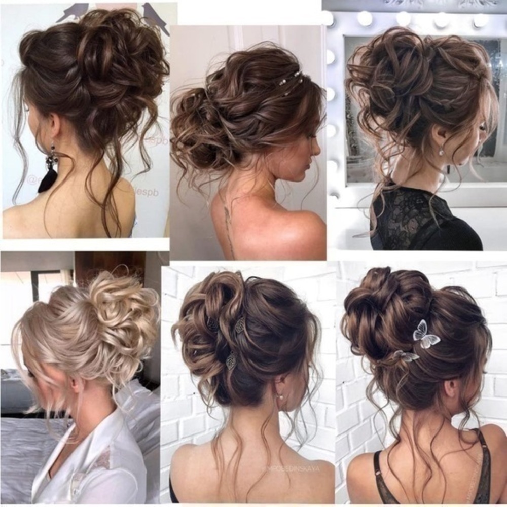 Messy Bun hair piece